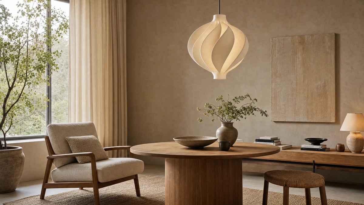 Lampe weiss elegant kombinieren ohne kühl zu wirken