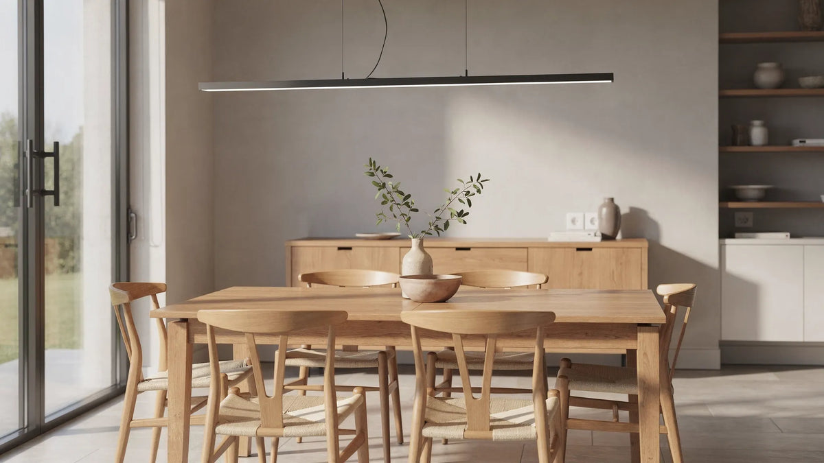 Auron LED Hängelampe höhenverstellbar: Für welche Tische passt sie?