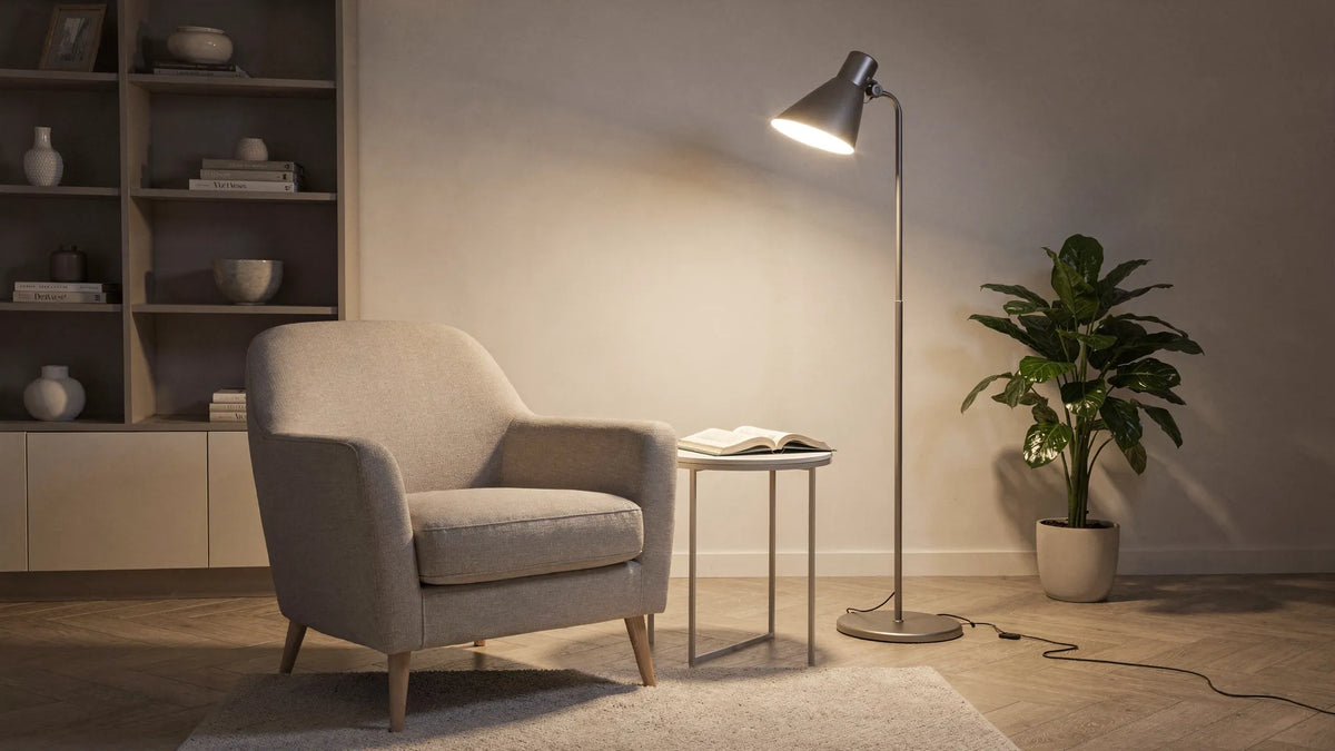 LED-Stehlampe kaufen: Lichtbild, Höhe und Dimmen prüfen
