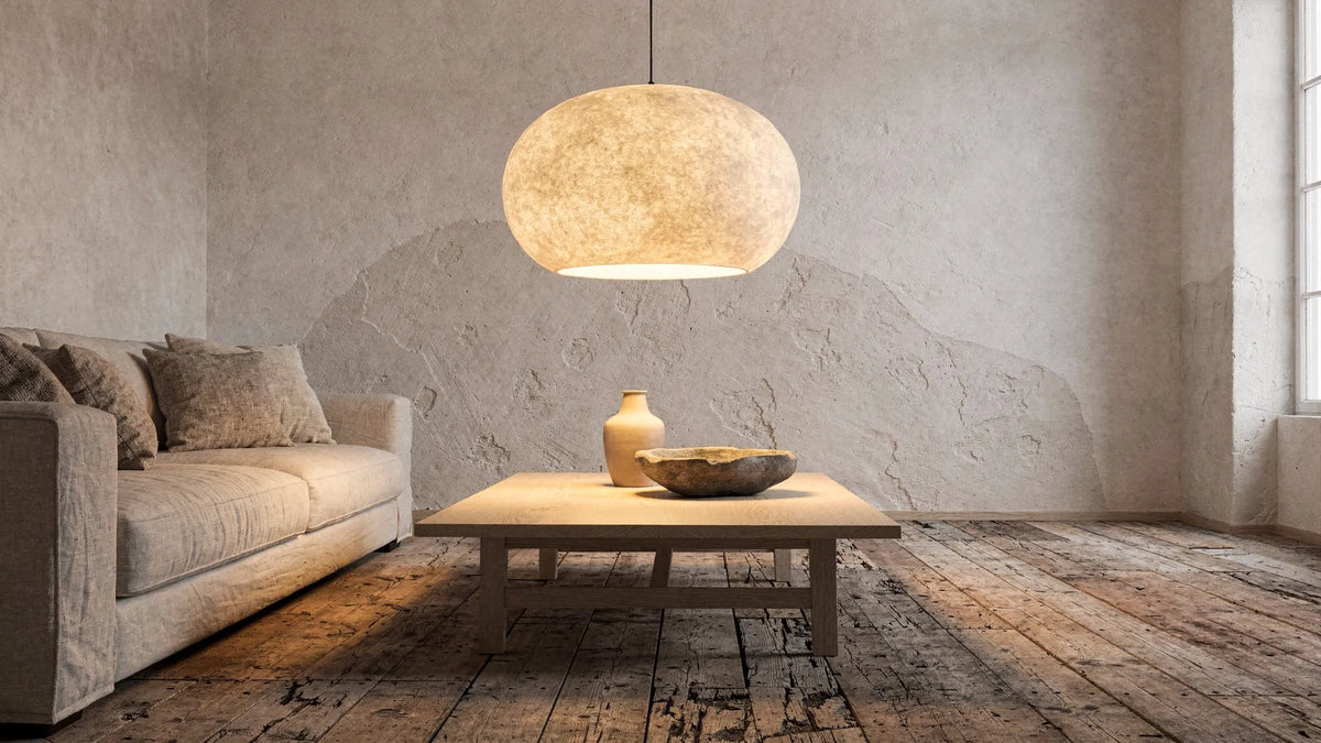 Wabi-Sabi Lampen für ruhige, natürliche Wohnräume