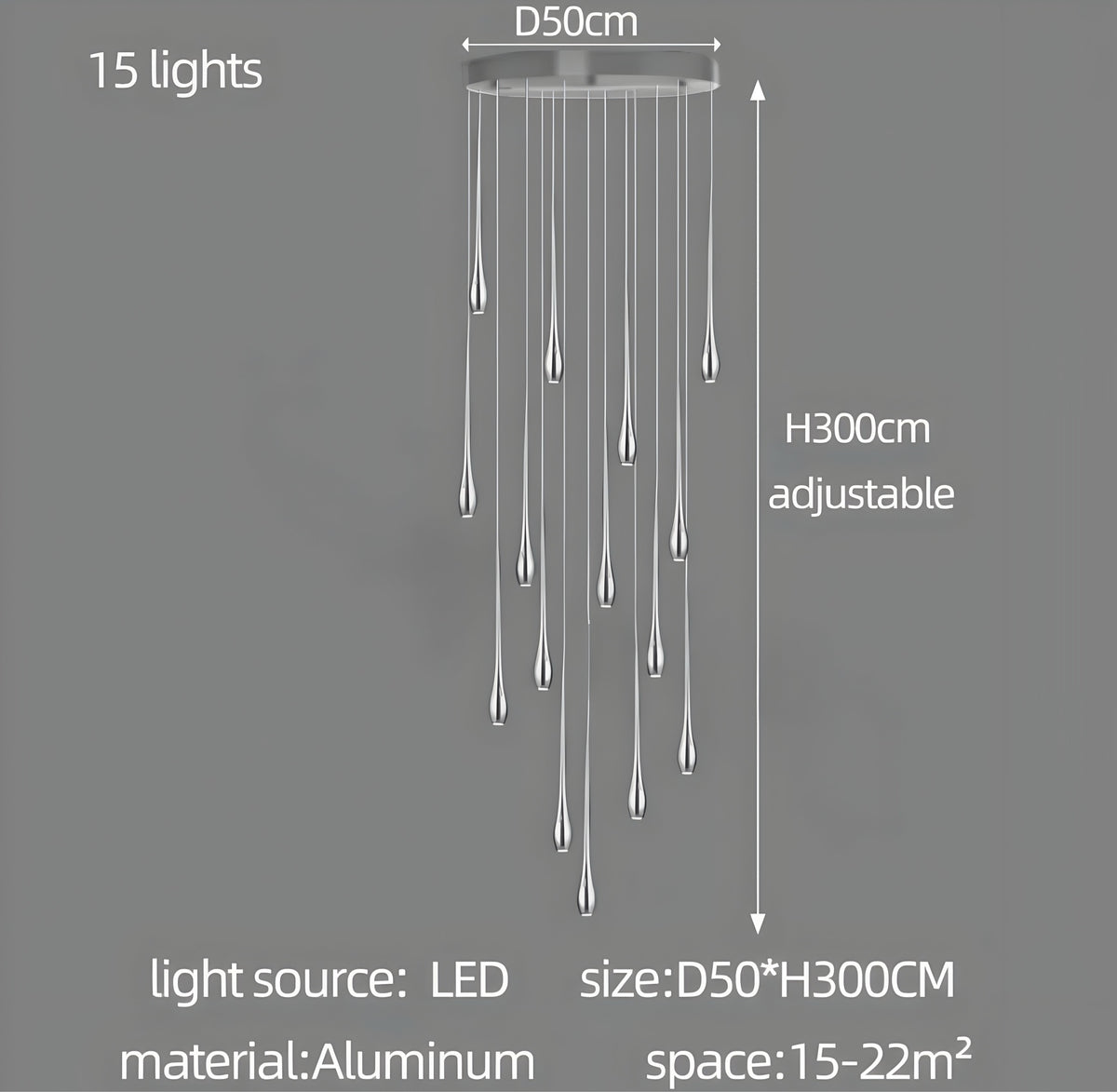Lustre design Gambo