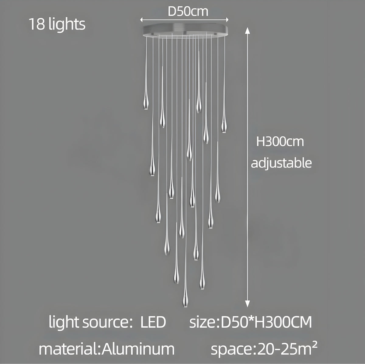 Lustre design Gambo