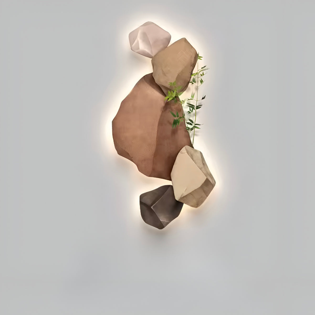 Lampada da parete in Pietra Viva