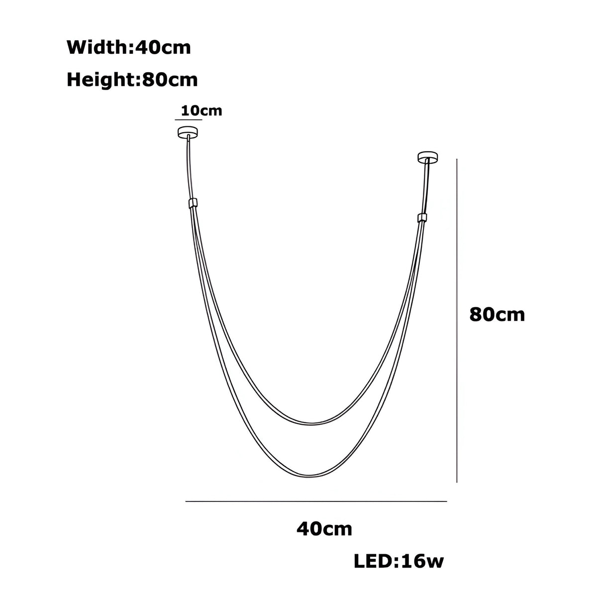 Lustre Nastro Deluxe