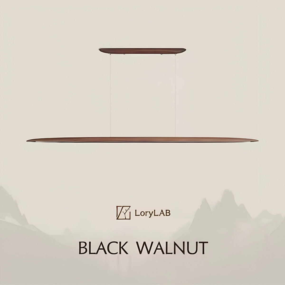 Pendelleuchte Walnut Glow - BUYnBLUE