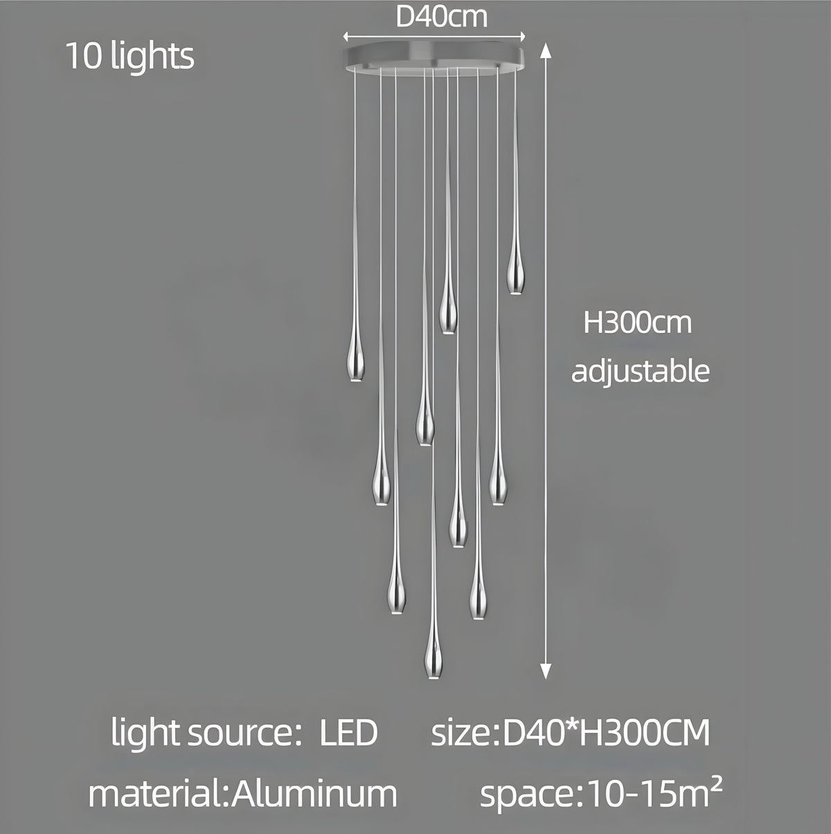 Lustre design Gambo