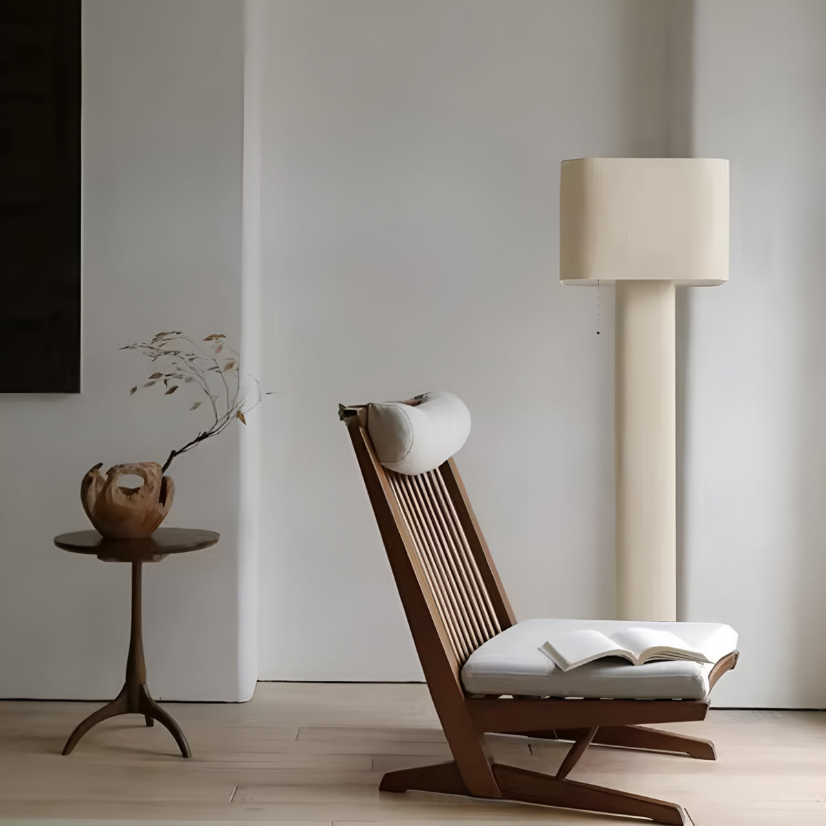 Lampada da terra di design Moderna Lino