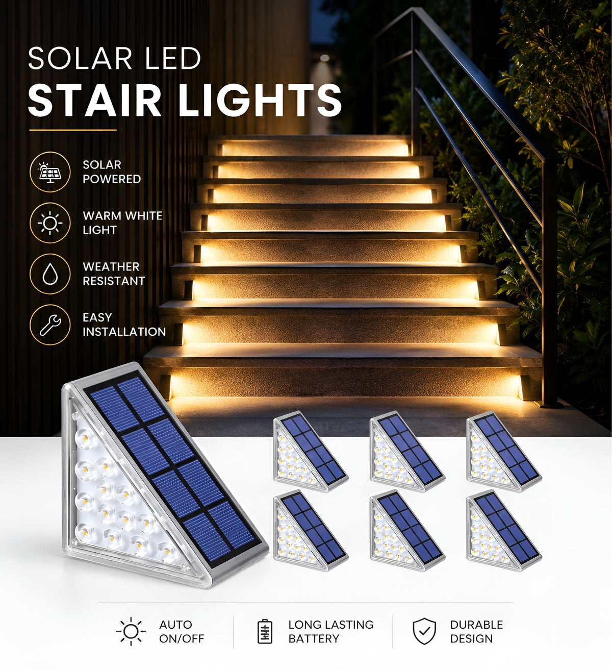 Outdoor Treppenleuchte SolarStep