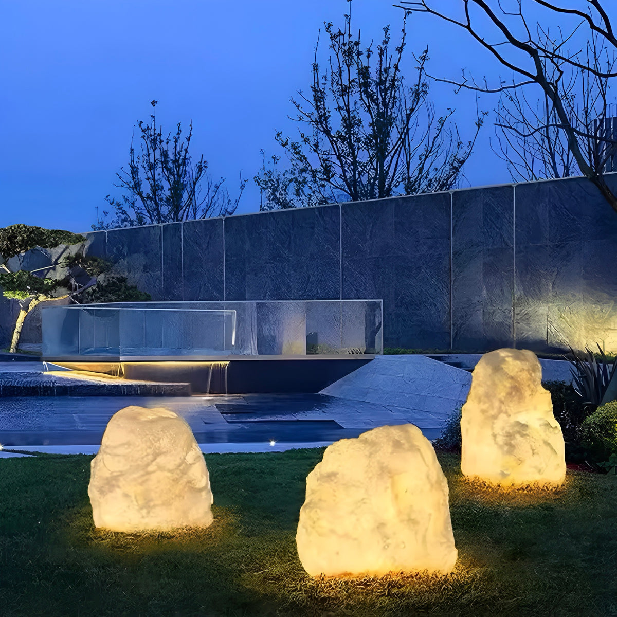 Outdoor Lampe Roccia Moderno