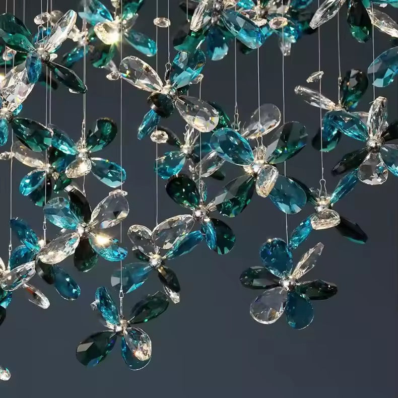 Esstischlampe Fiore di Cristallo