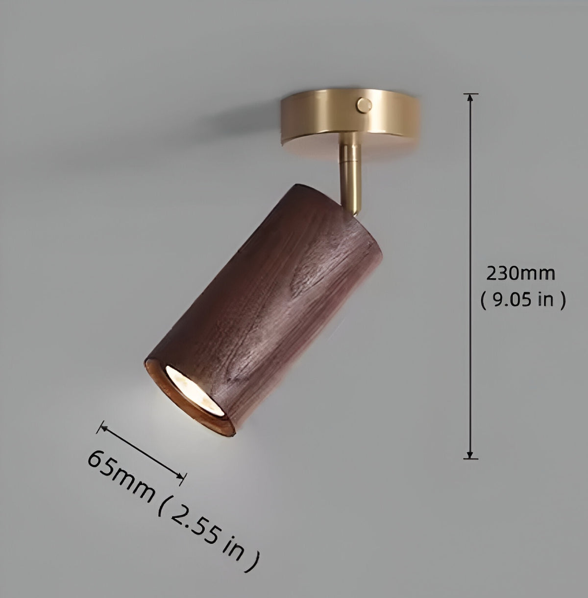 Lampada da soffitto Noce Puro - BUYnBLUE