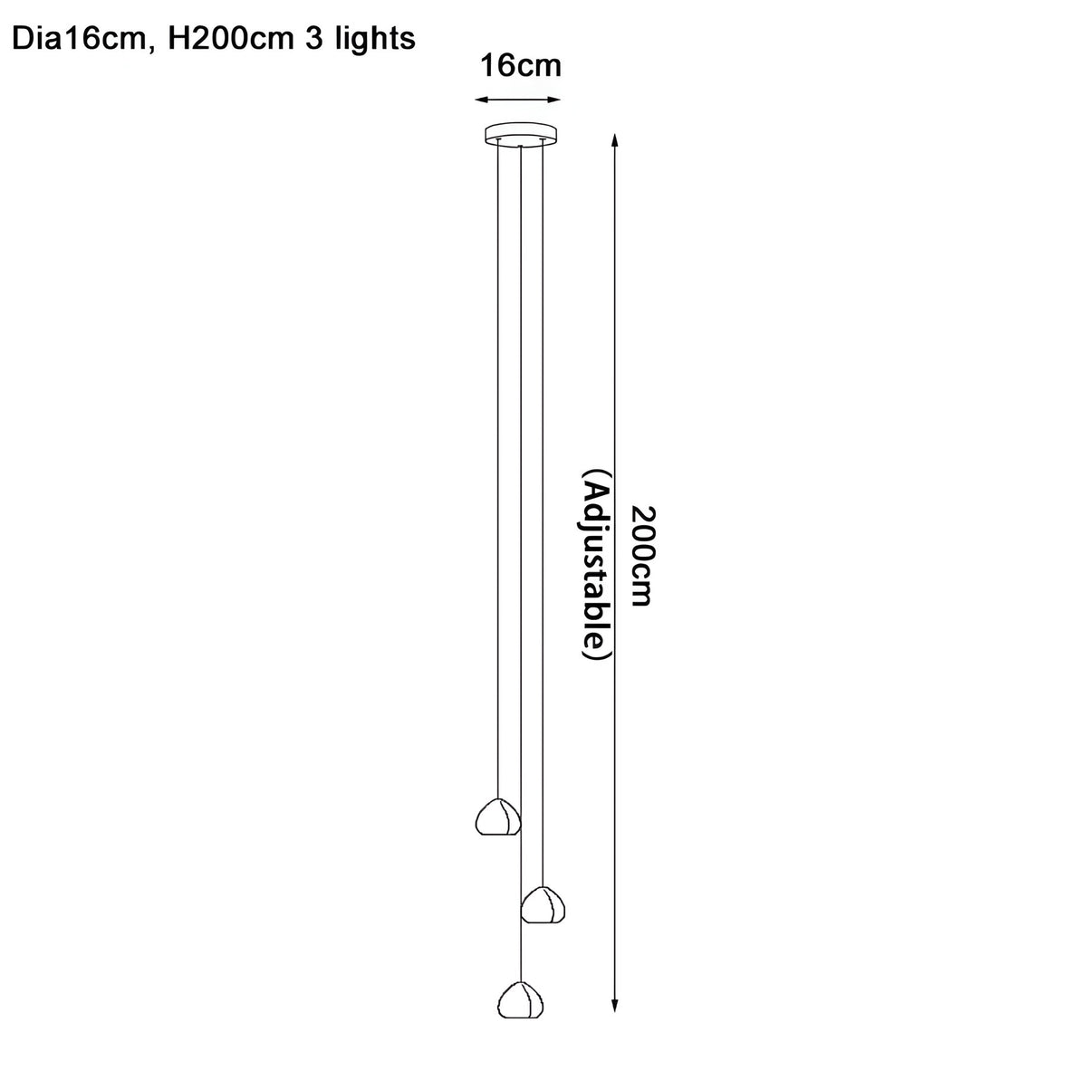 Lampadario di design Fondara - BUYnBLUE