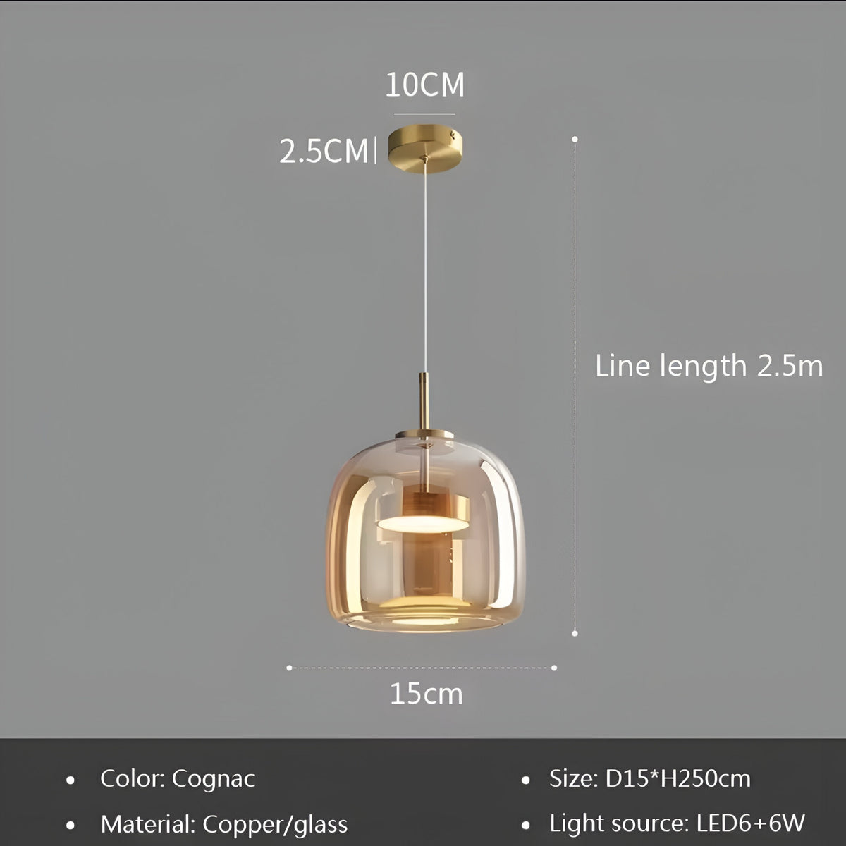 Pendelleuchte Cresta Modern