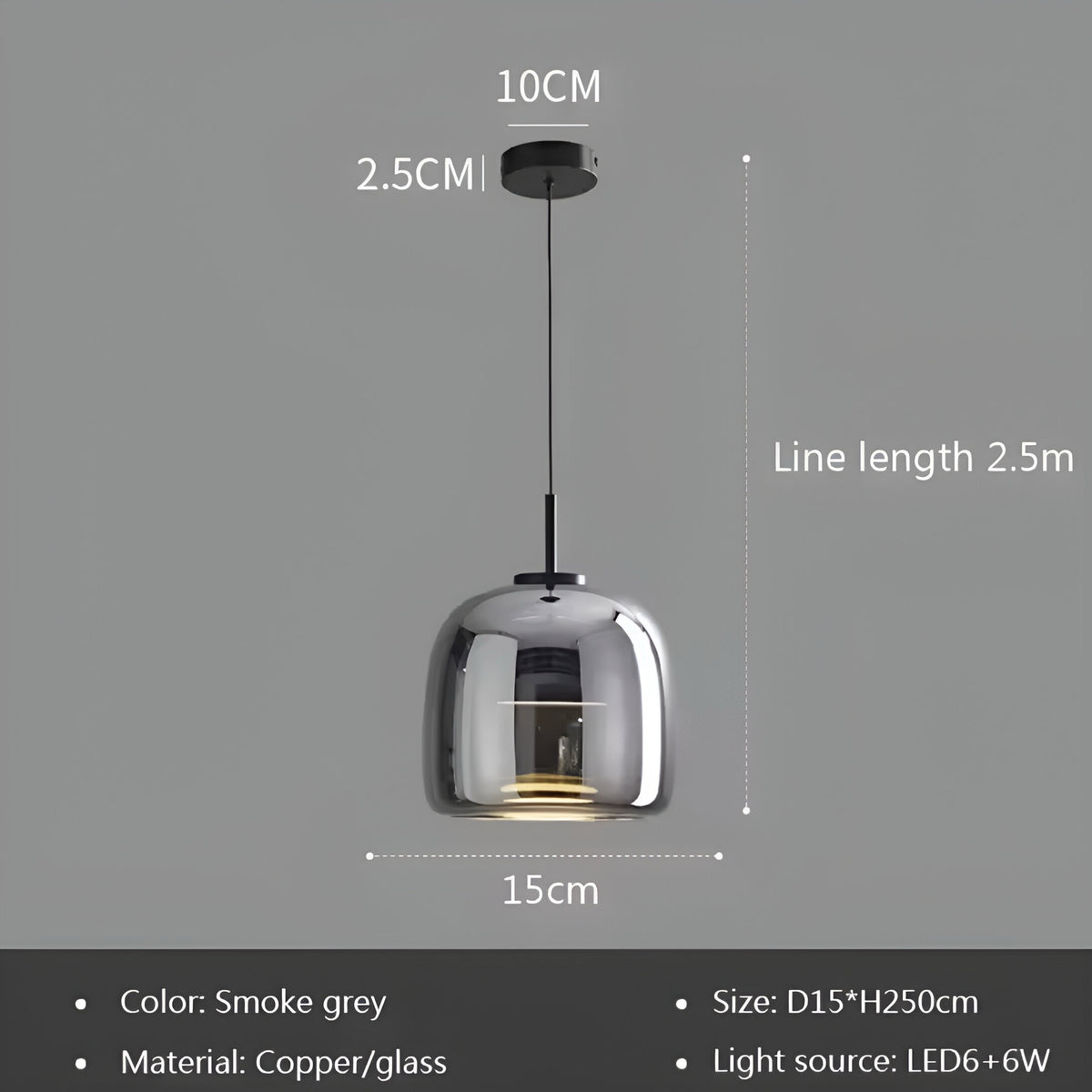 Pendelleuchte Cresta Modern