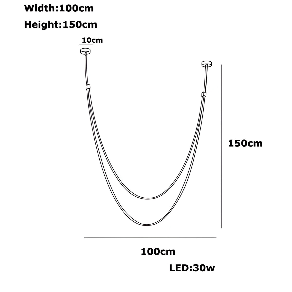 Lustre Nastro Deluxe