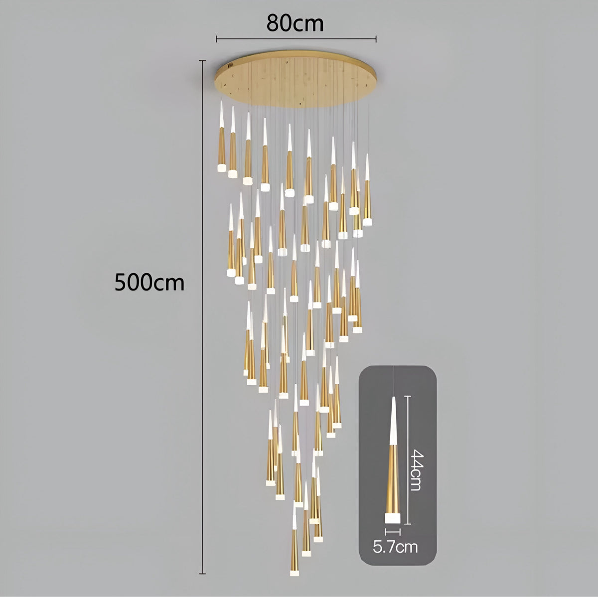 Lustre duplex Cornet