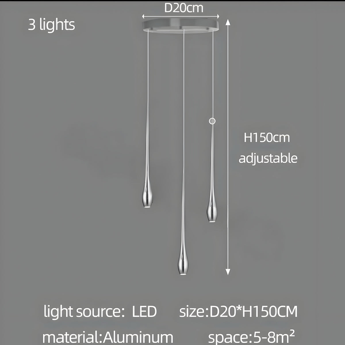 Lustre design Gambo