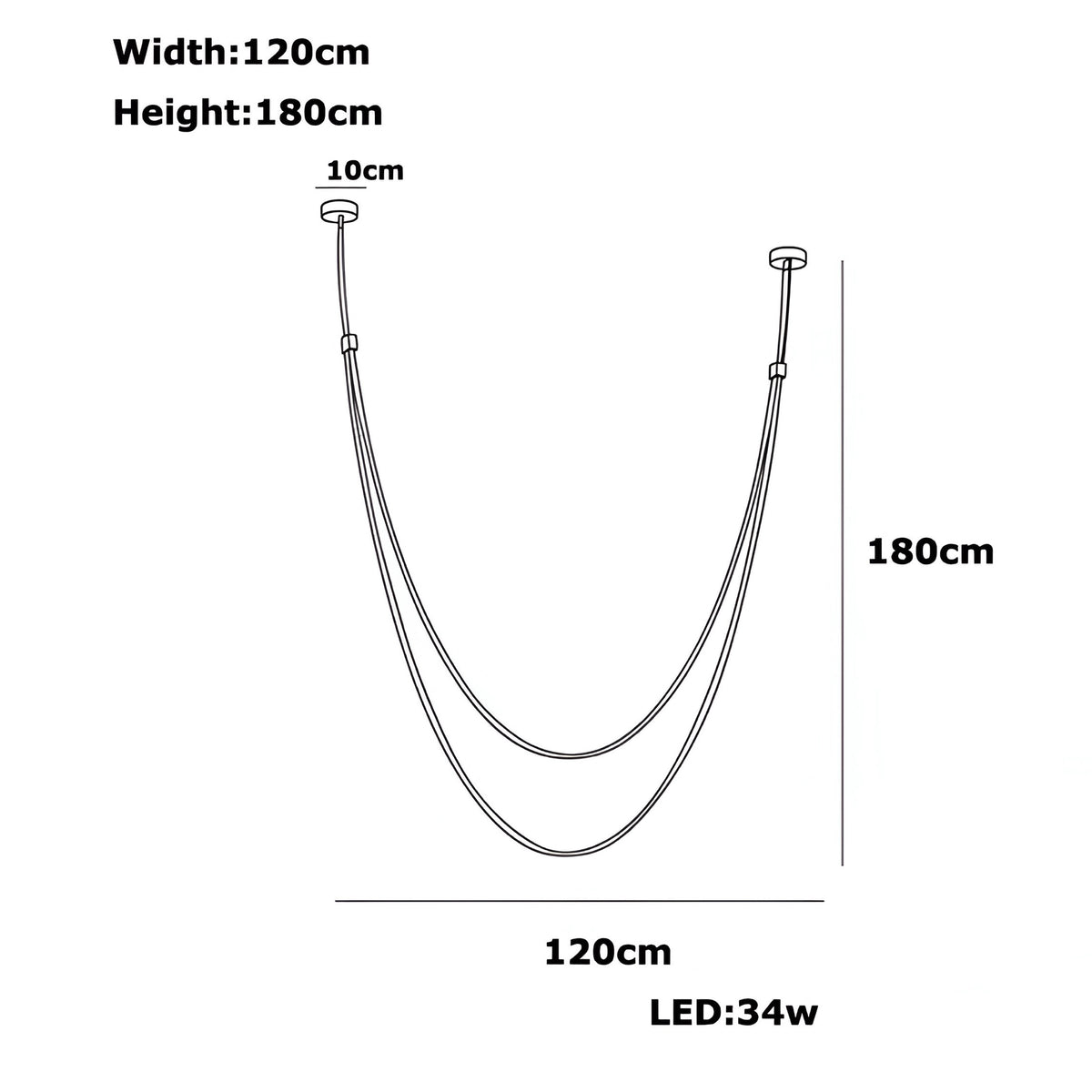 Lustre Nastro Deluxe