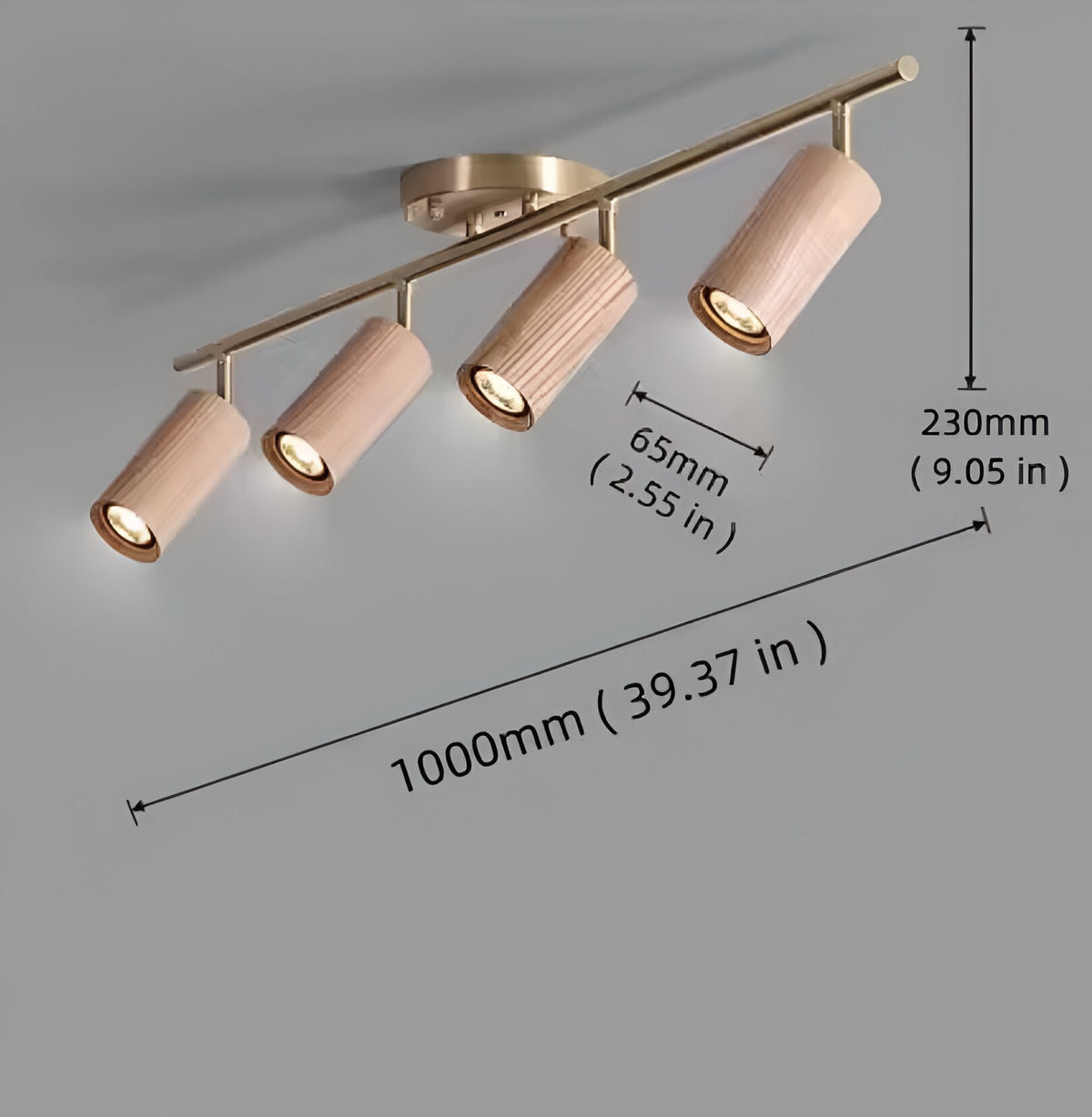 Lampada da soffitto Noce Puro - BUYnBLUE