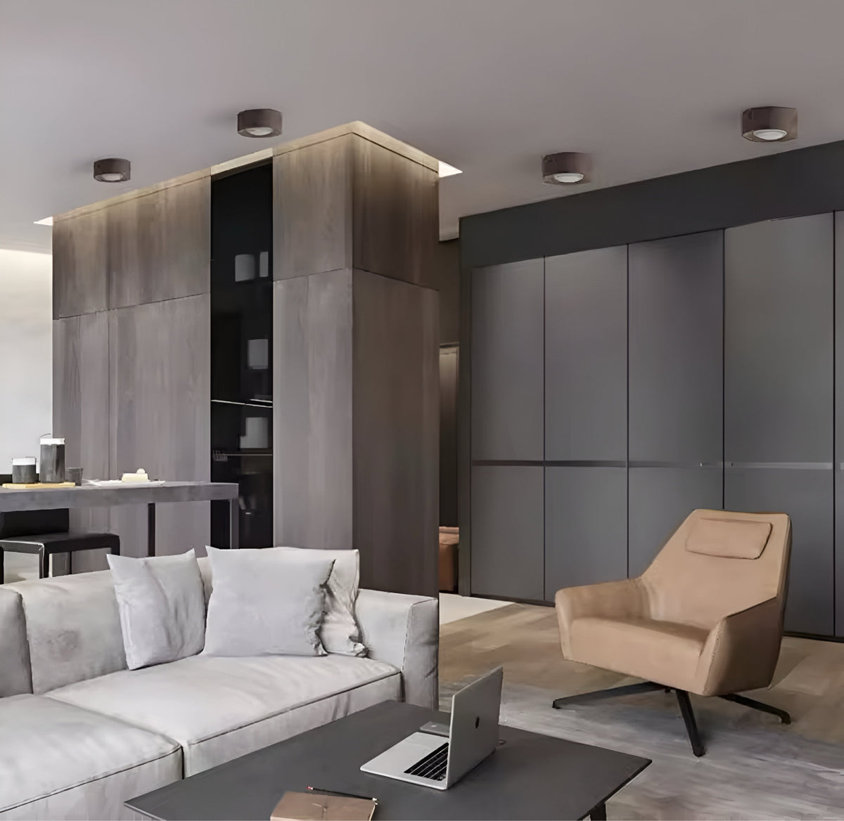Plafonnier Noyer Luxe - BUYnBLUE