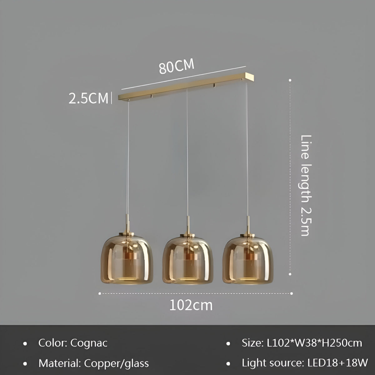 Pendelleuchte Cresta Modern