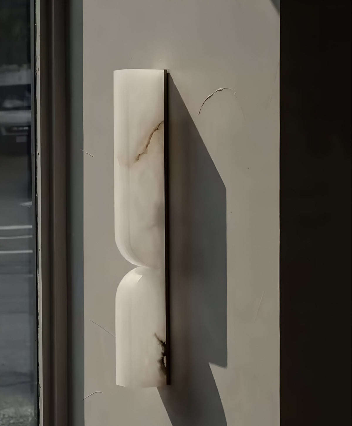 Designer wall light Alabasta