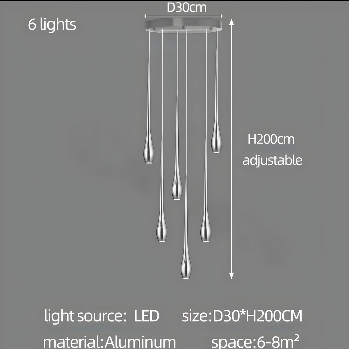 Lustre design Gambo