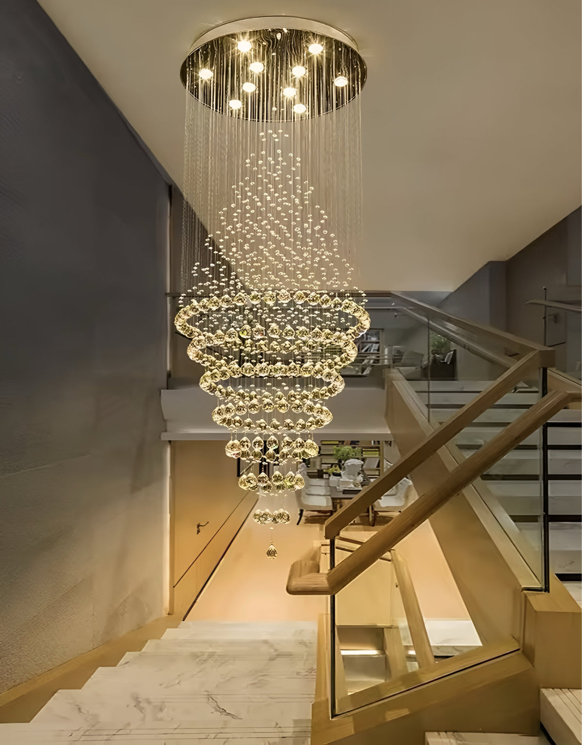 Lustre Aria Di Cristallo