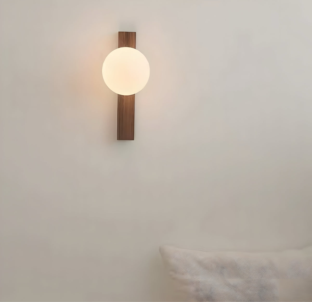 Wandleuchte Walnut Elegance - BUYnBLUE