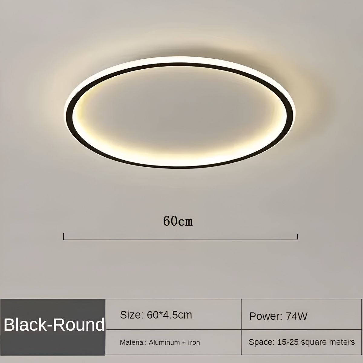 Lampada da soffitto Moderna Ambito