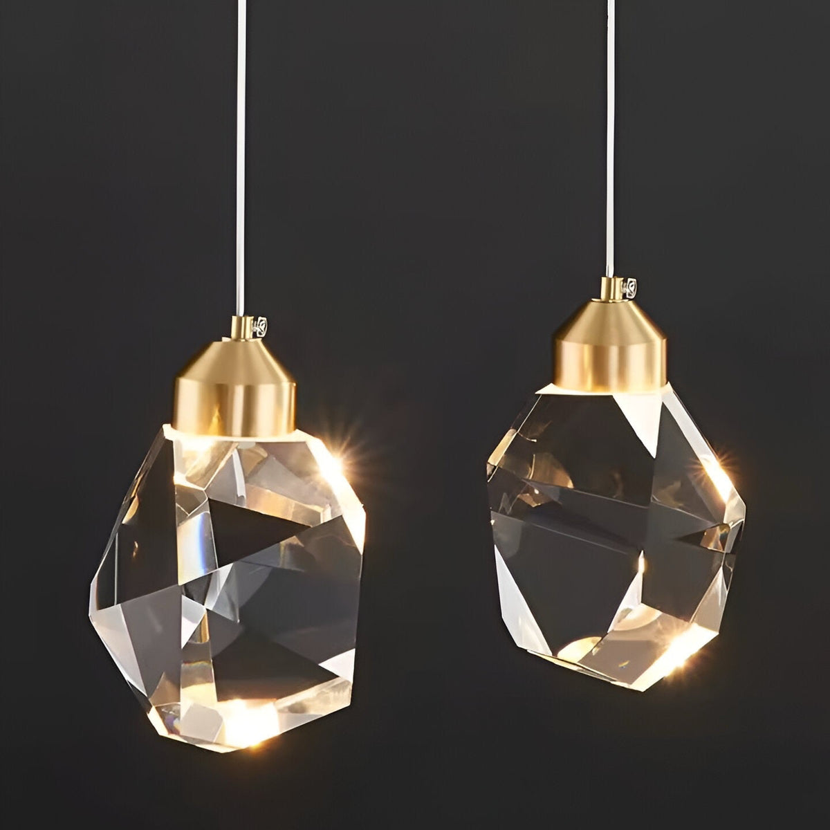 Lustre Moderne Cristallo