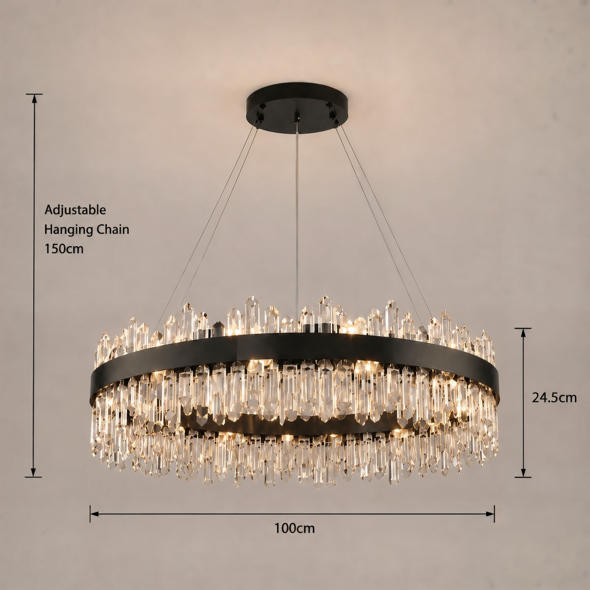 Designer Hängelampe Aventos Deluxe