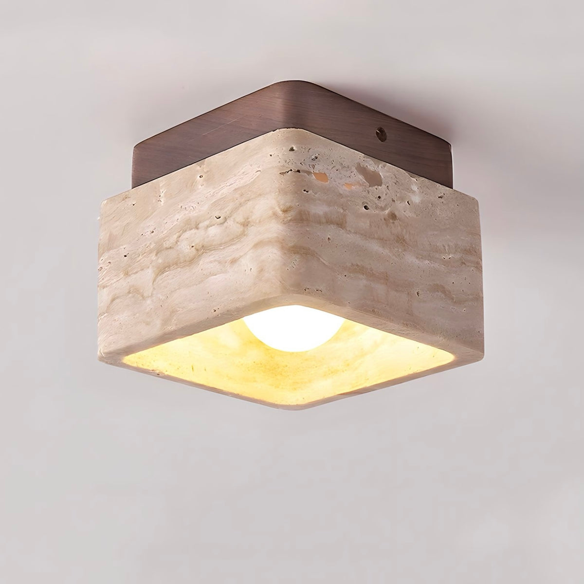 Deckenlampe Legna Travertina - BUYnBLUE