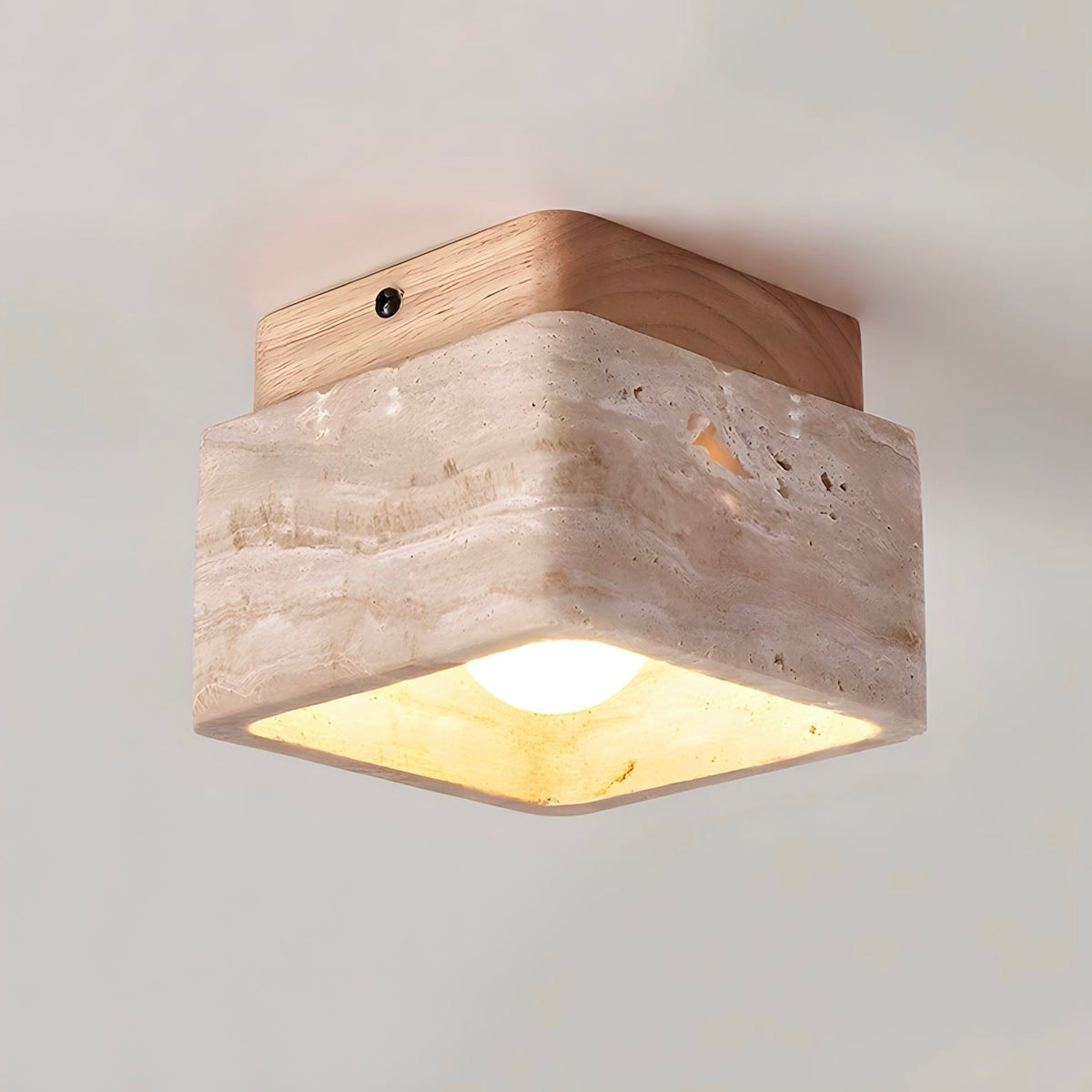 Deckenlampe Legna Travertina - BUYnBLUE