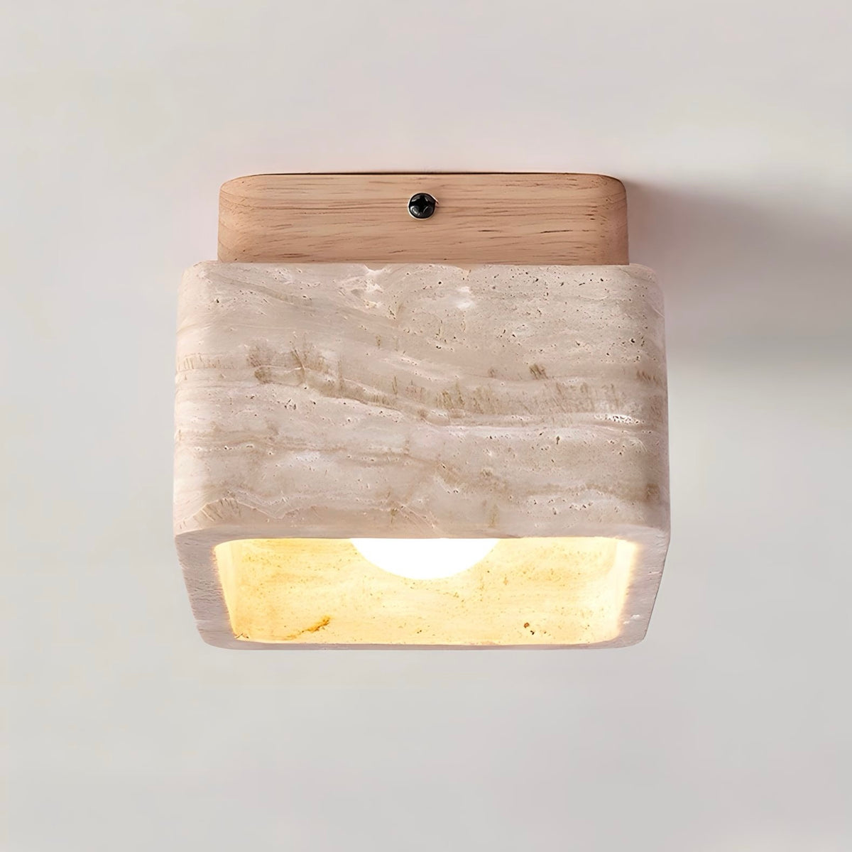 Deckenlampe Legna Travertina - BUYnBLUE