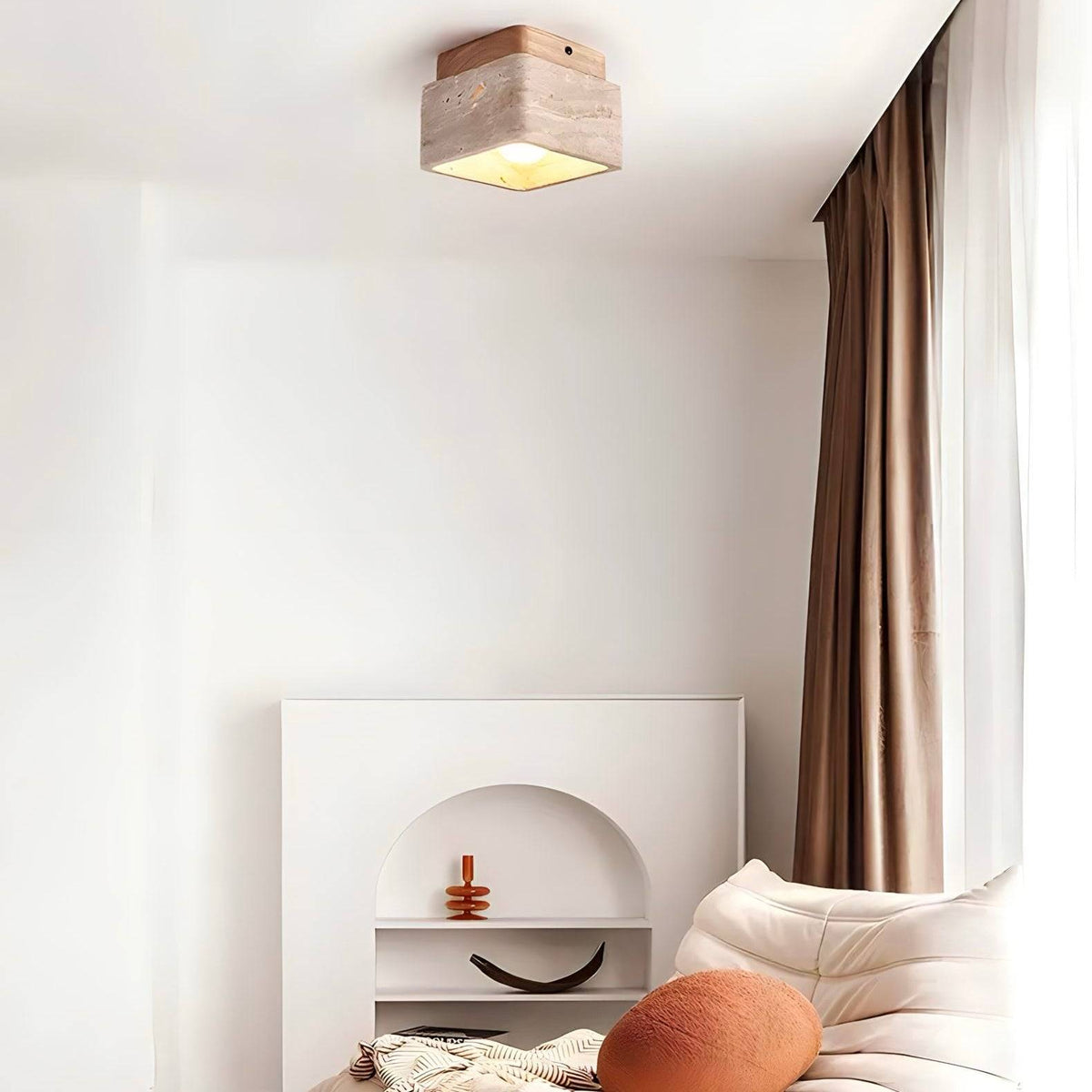Deckenlampe Legna Travertina - BUYnBLUE