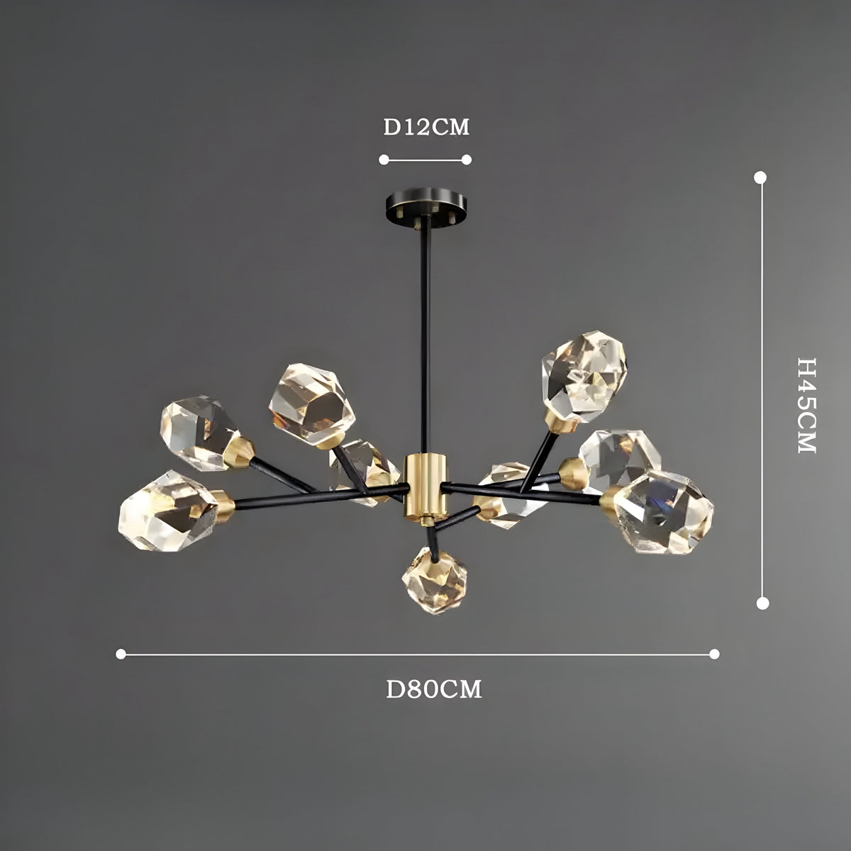 Plafonnier Moderne Cristallo - BUYnBLUE
