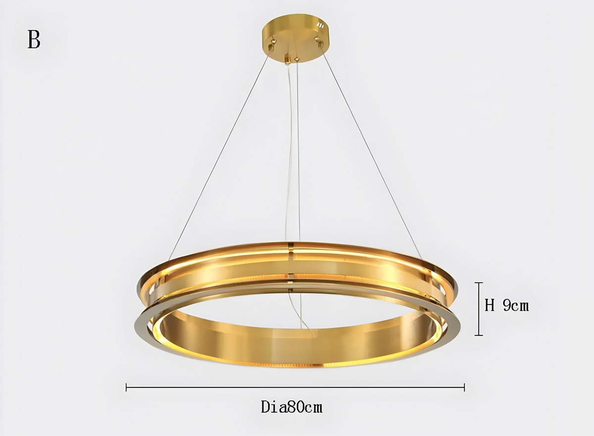 Créateurs suspension luminaire Anello - BUYnBLUE