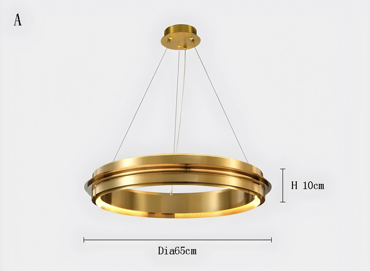 Créateurs suspension luminaire Anello - BUYnBLUE