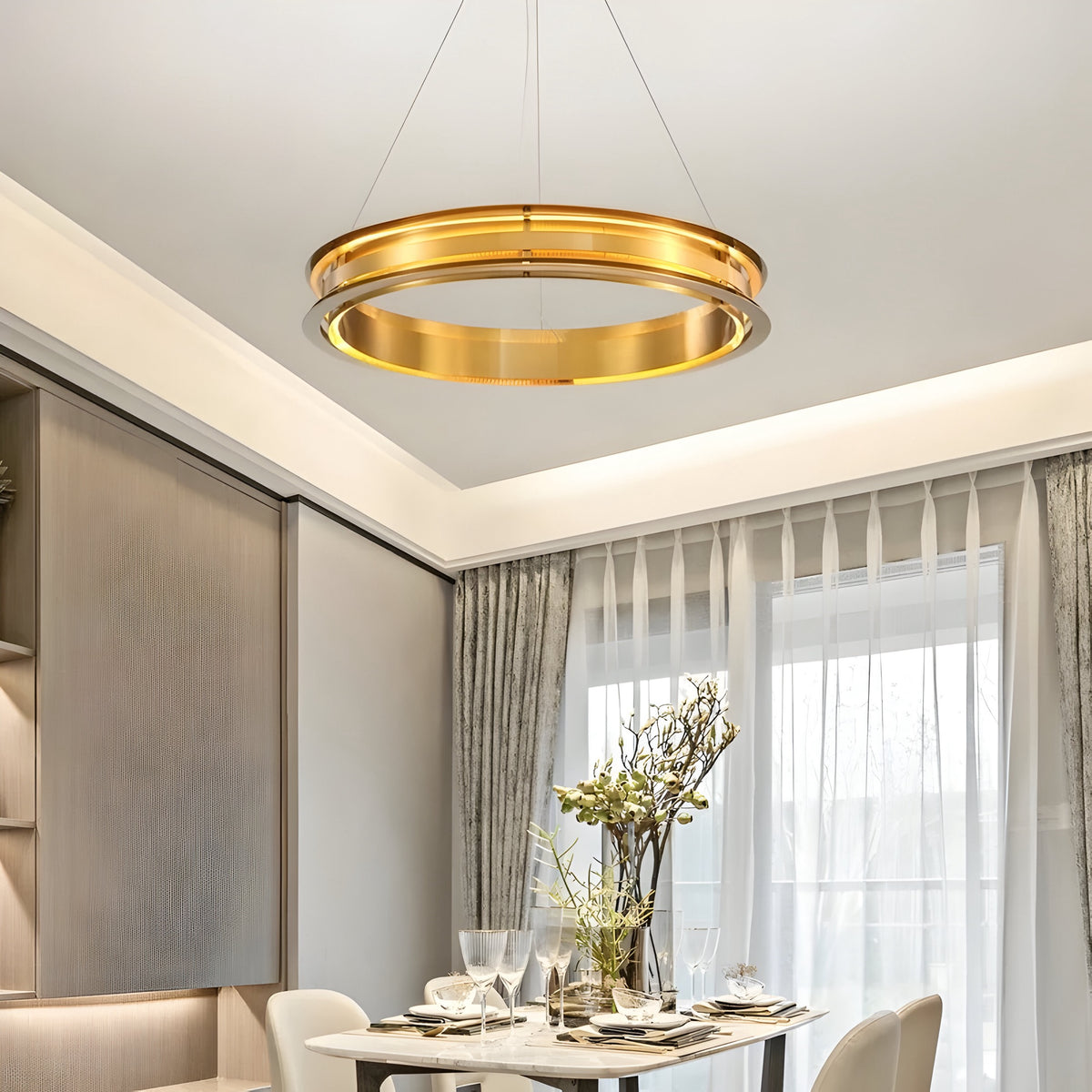 Créateurs suspension luminaire Anello - BUYnBLUE