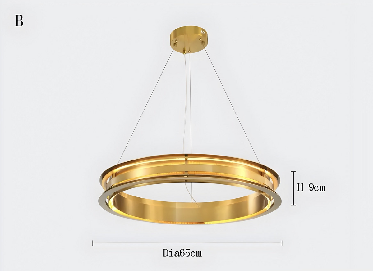Créateurs suspension luminaire Anello - BUYnBLUE