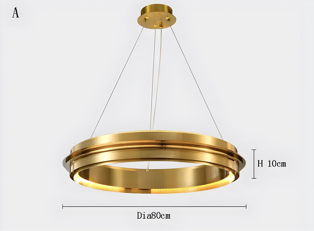 Créateurs suspension luminaire Anello - BUYnBLUE