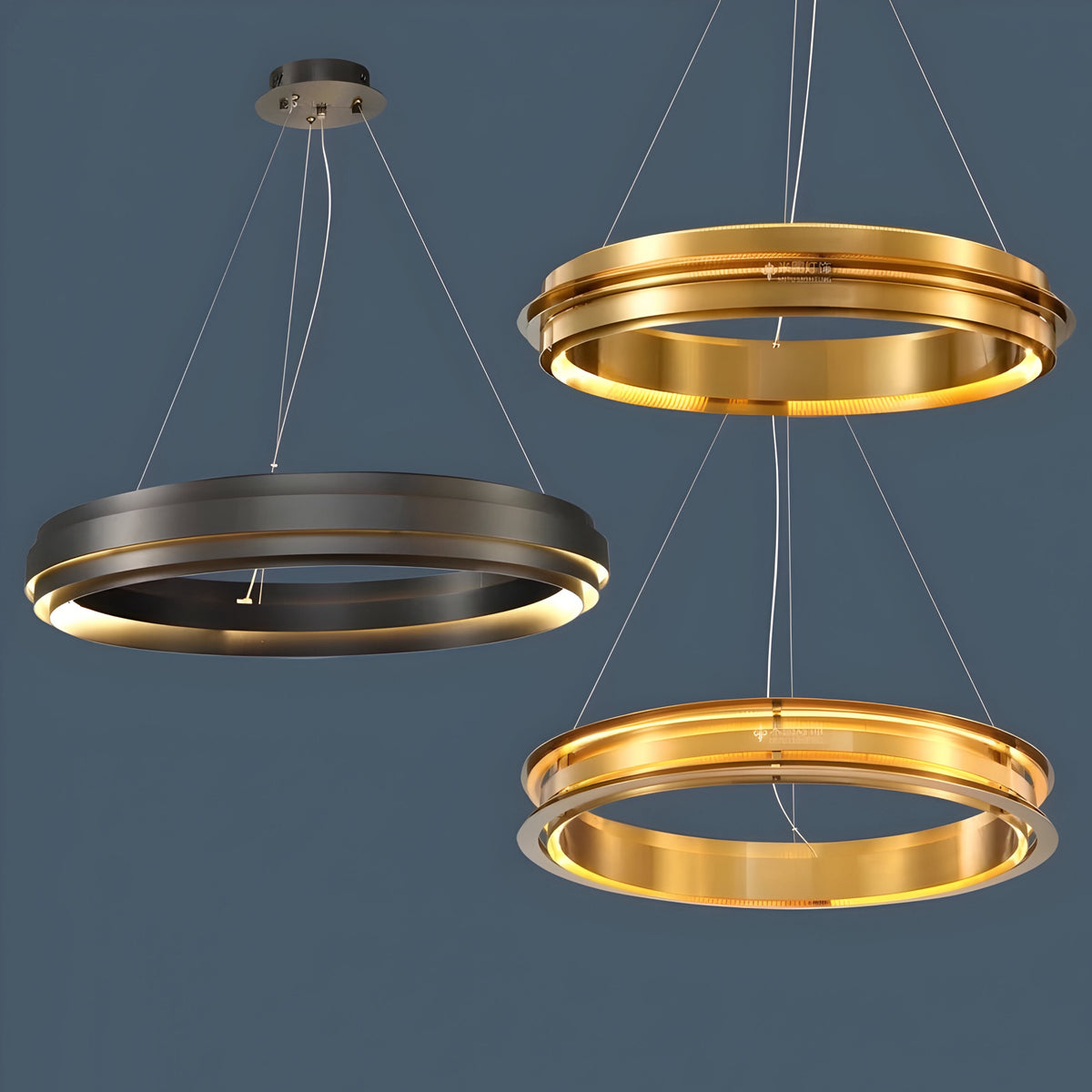 Créateurs suspension luminaire Anello - BUYnBLUE