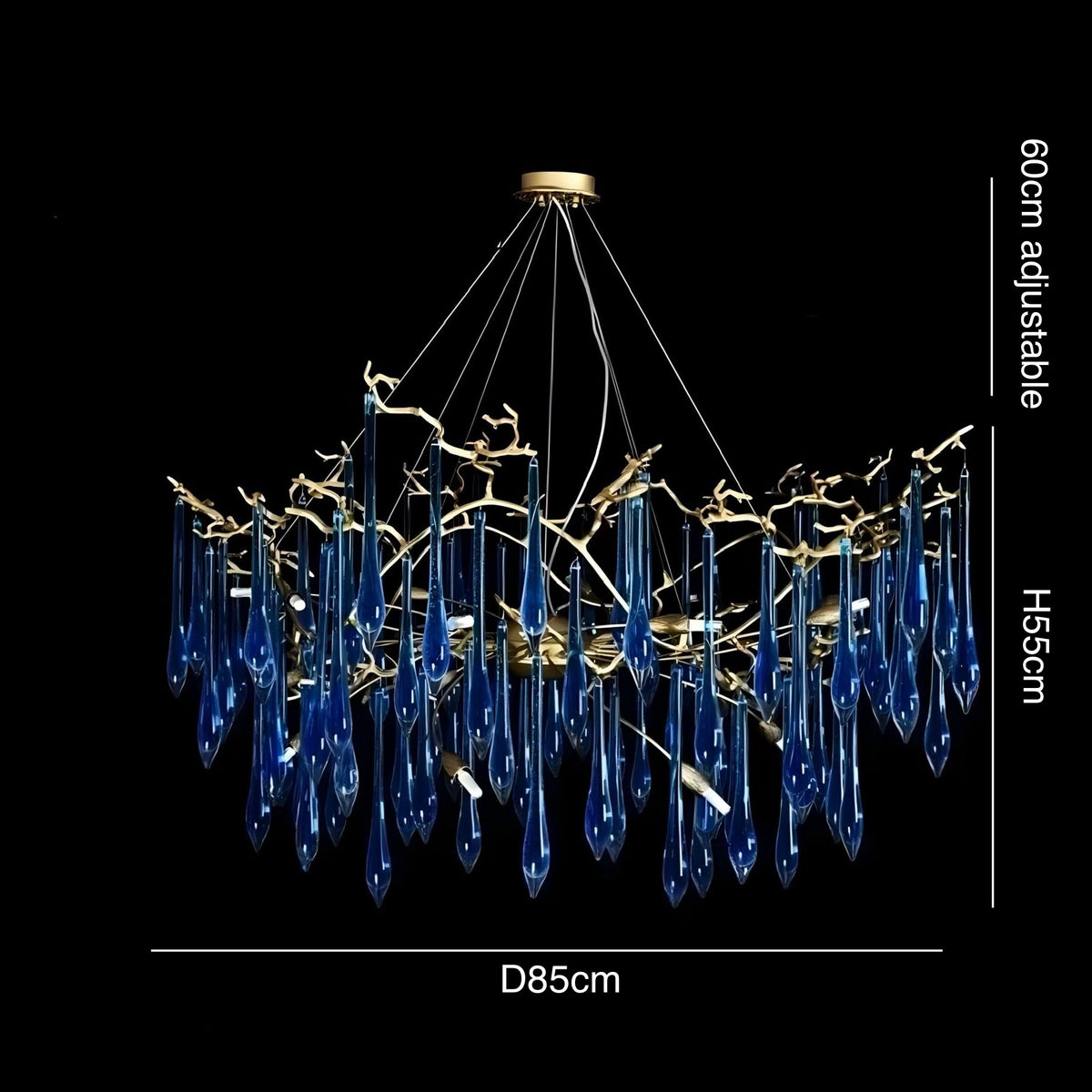 Lustre design Felice Bleu - BUYnBLUE