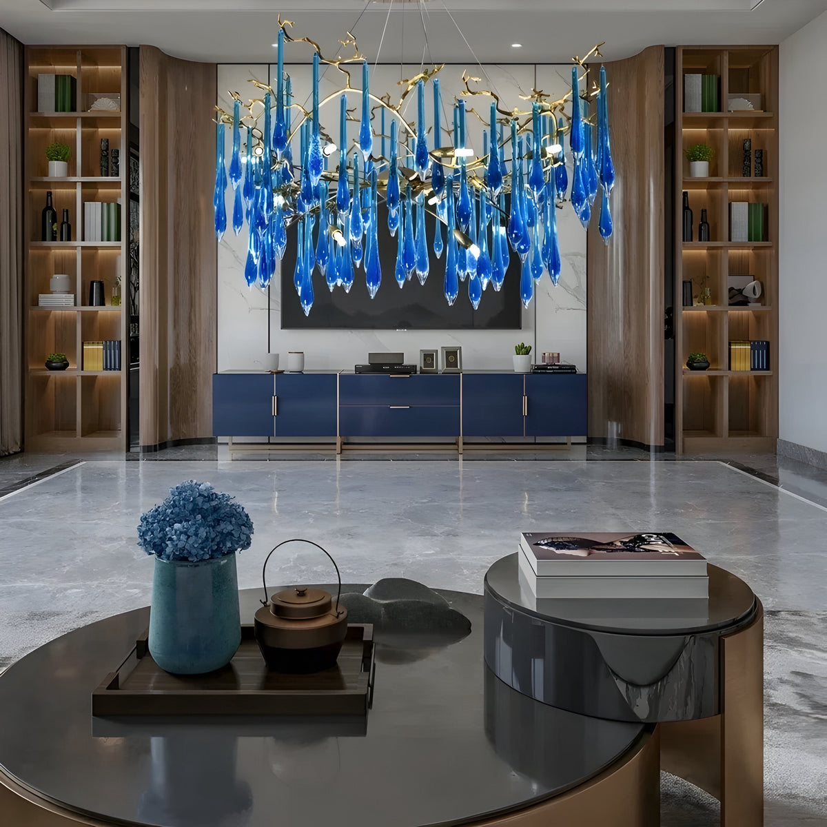 Lustre design Felice Bleu - BUYnBLUE