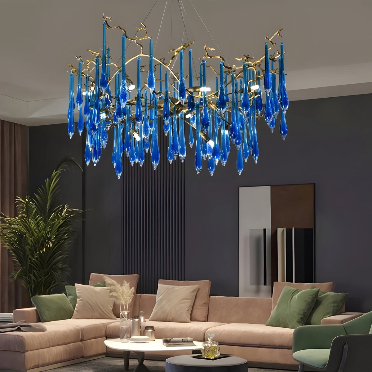 Lustre design Felice Bleu - BUYnBLUE