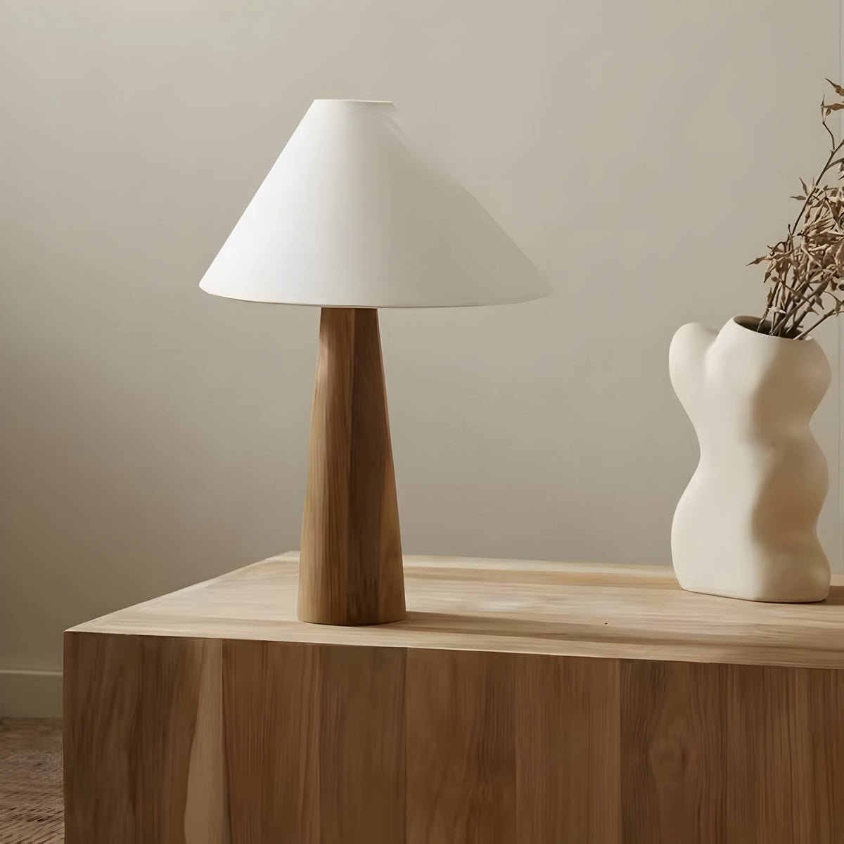 Designer Tischlampe Modern Naturo - BUYnBLUE