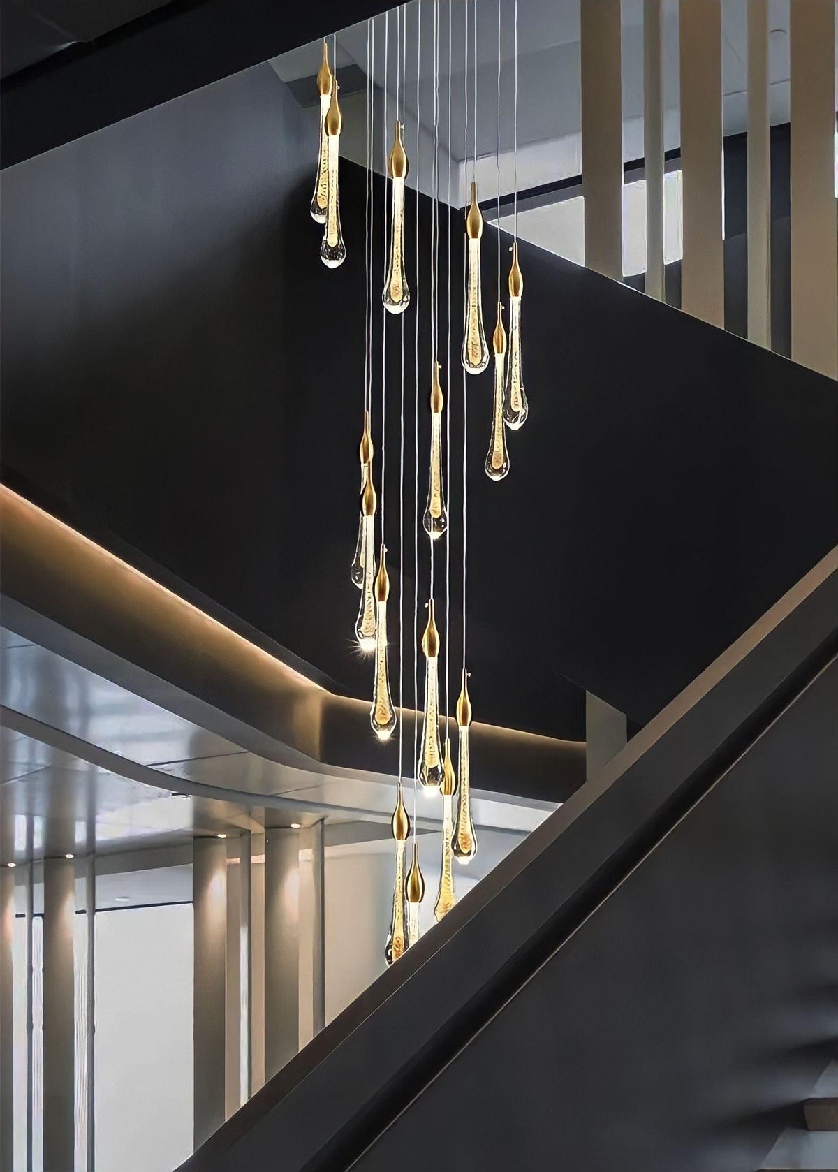 Duplex Kronleuchter Waterdrop - BUYnBLUE