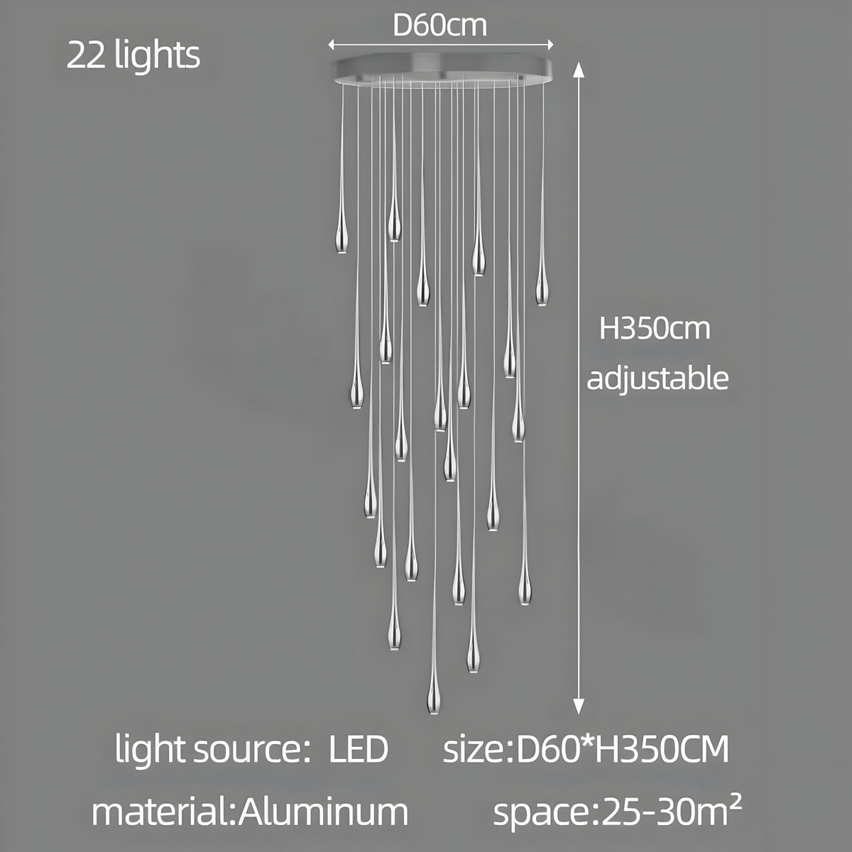 Lustre design Gambo