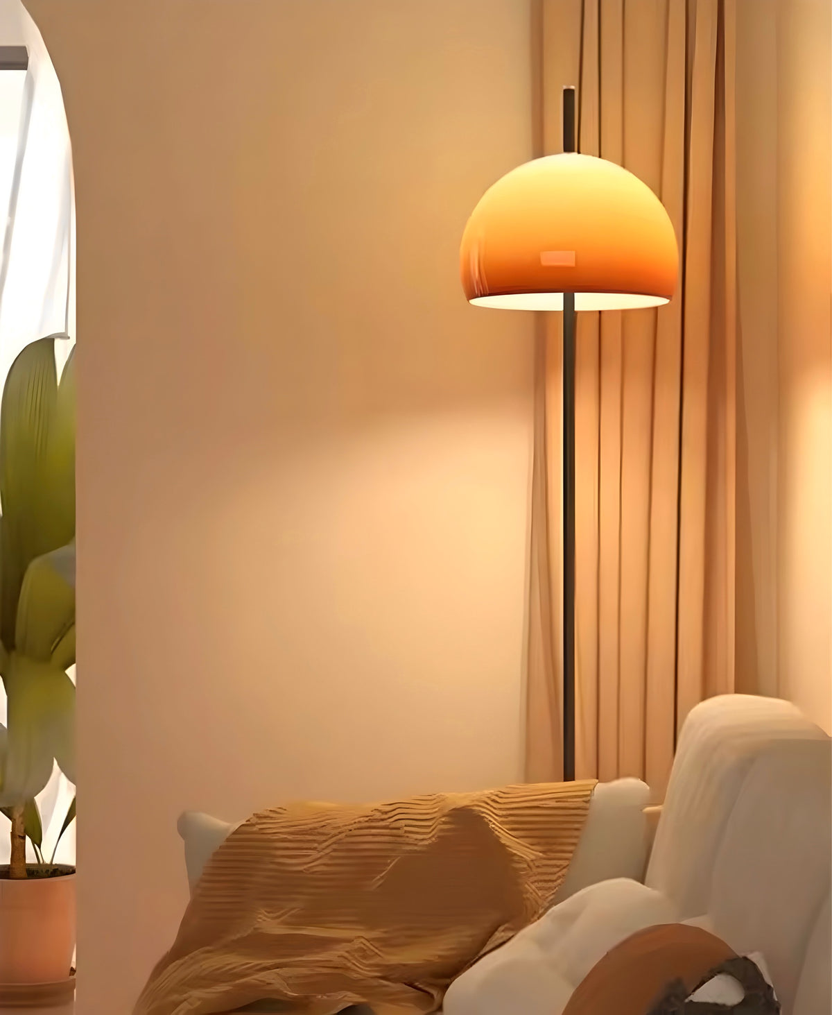 Vintage Stehlampe Arancio - BUYnBLUE